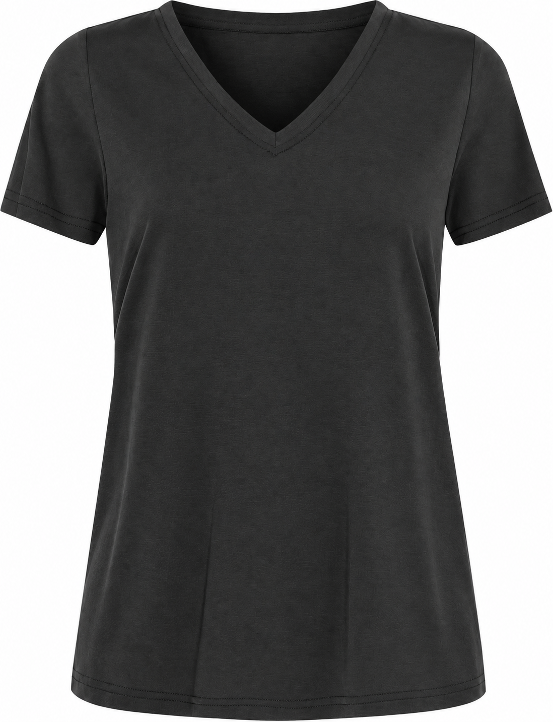 Ada t-shirt v-neck, Black