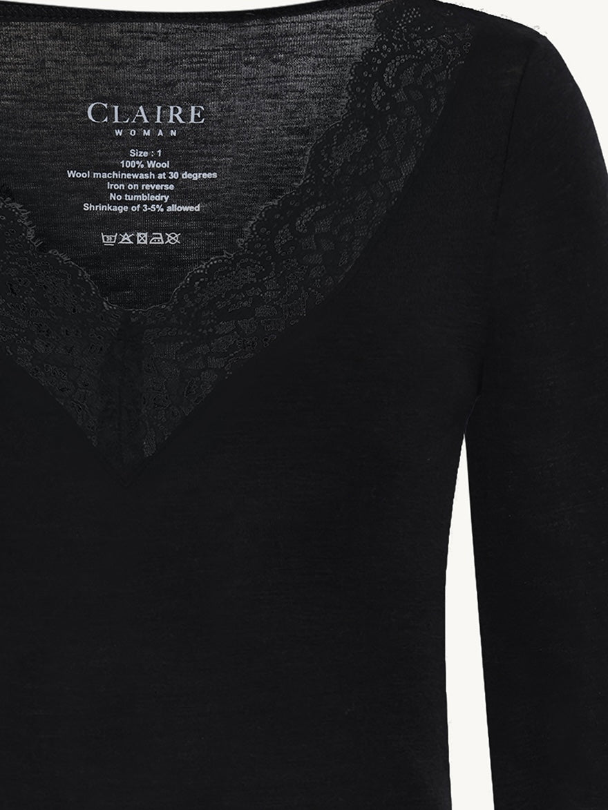 T-shirt  Augustina, Black