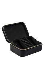 Velvet Jewellery Box, Black