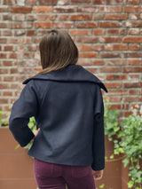 Perry IW Short Coat R, Marine Blue