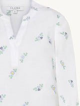 Rikkeliza Blouse, Blue