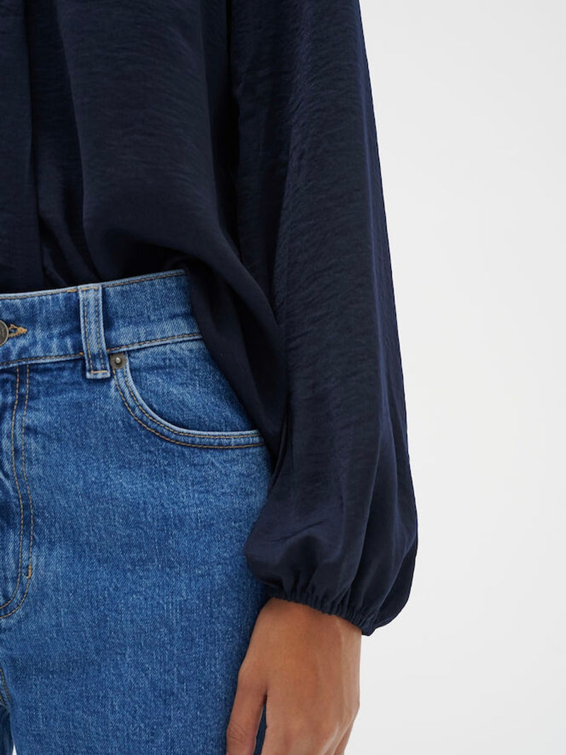 Rinda IW Blouse, Marine Blue