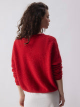 Vitow Cardigan, Carmin Chine