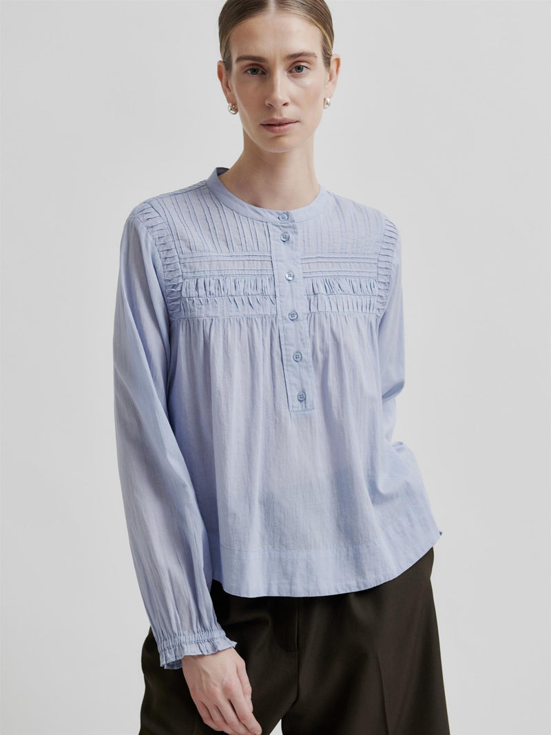 Maise Blouse, Blue