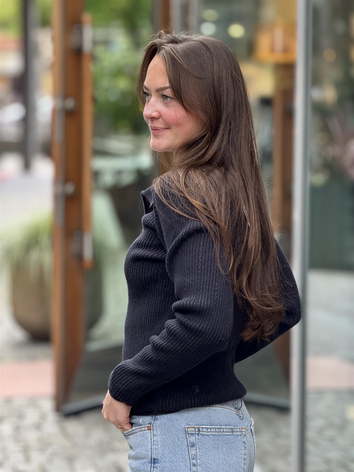 Charley PW Pullover, Dark Navy