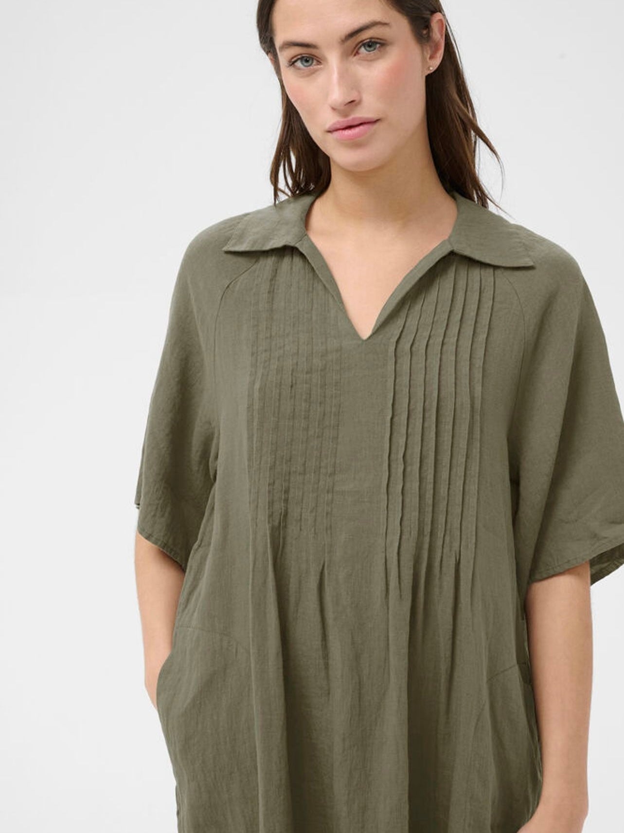 Ayla PW Dress, Olive