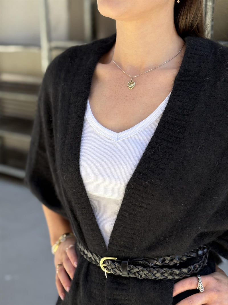 SANNE Poncho, Black