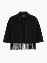 Keyla Lambswool Jacket, Black