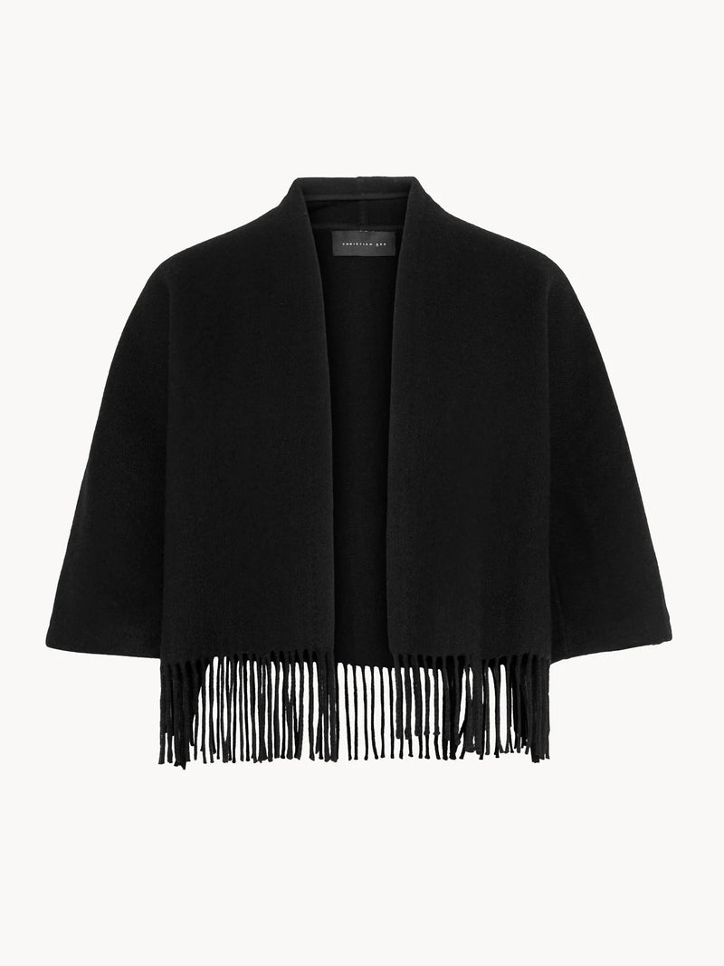 Keyla Lambswool Jacket, Black