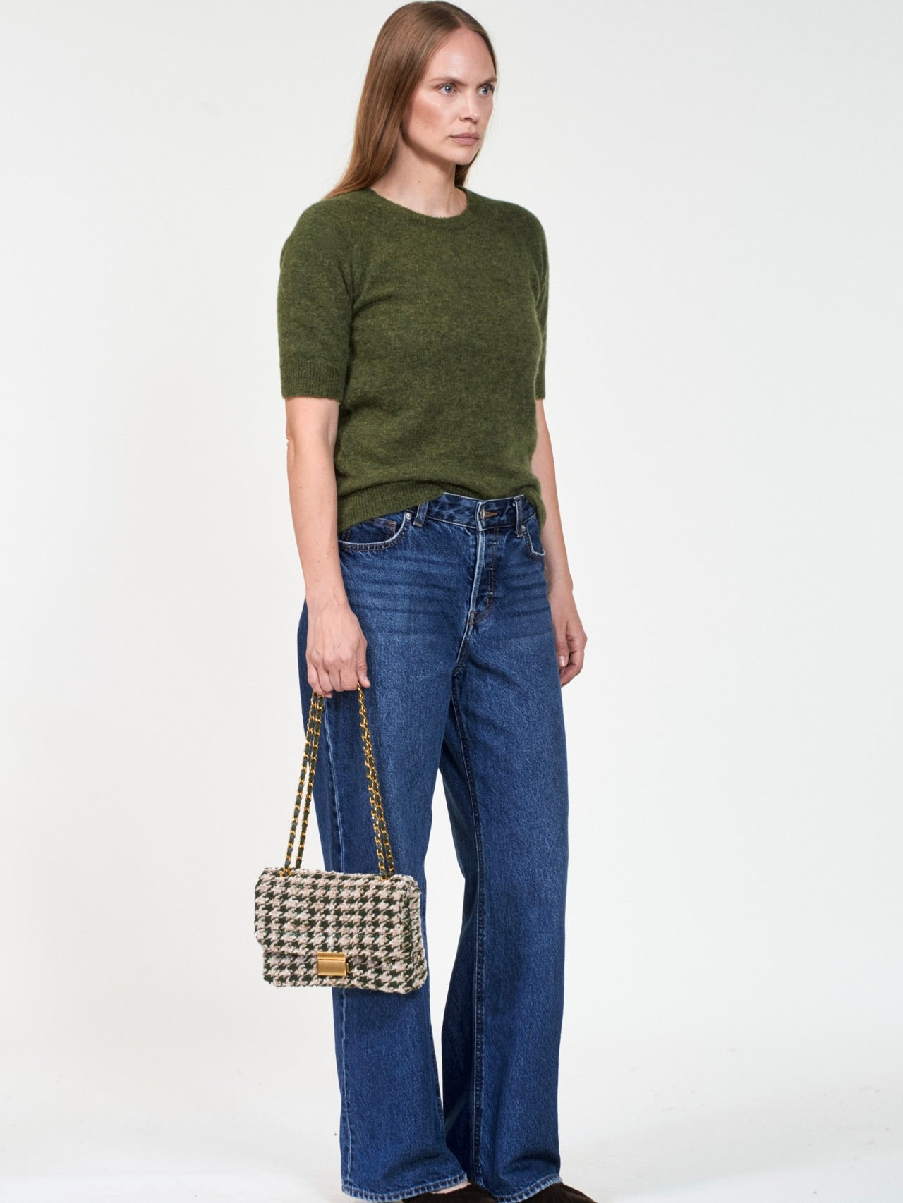 GEORGINA Pullover, Dark Green