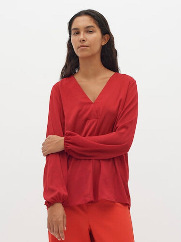 Rinda IW Blouse, Red