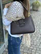 Fleuves Large Shoulderbag, Marron