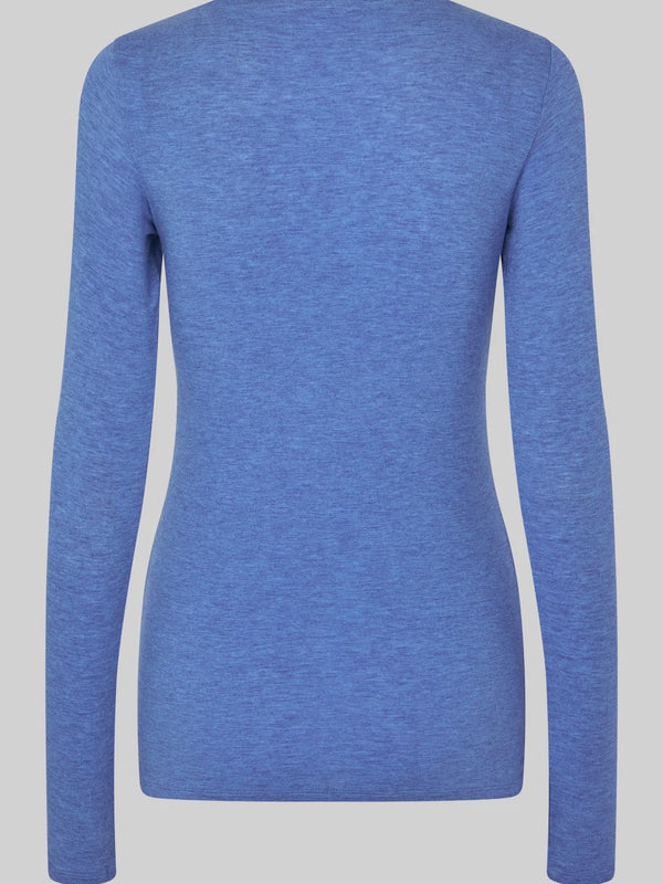 Matima O-Neck Tee, Blue