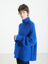 Niby Sweater T-Neck, Bleu