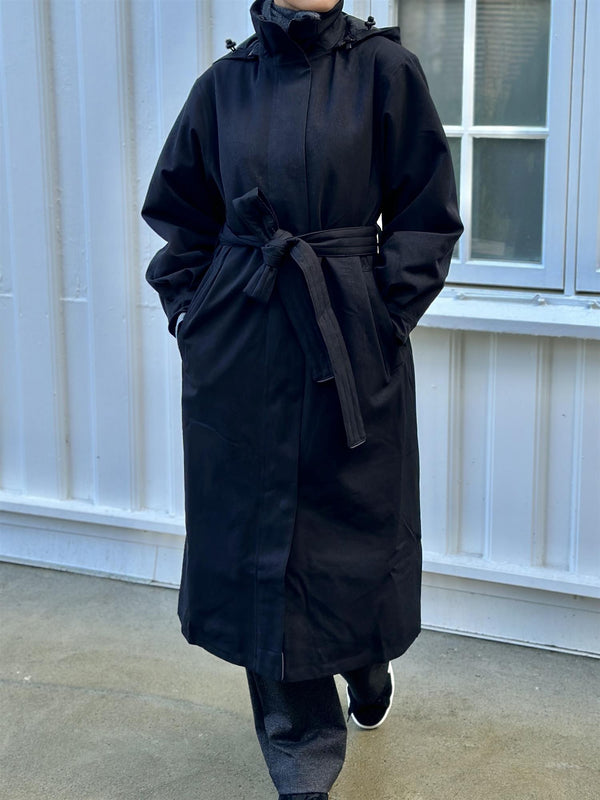 Rossby Maxi Coat, Black