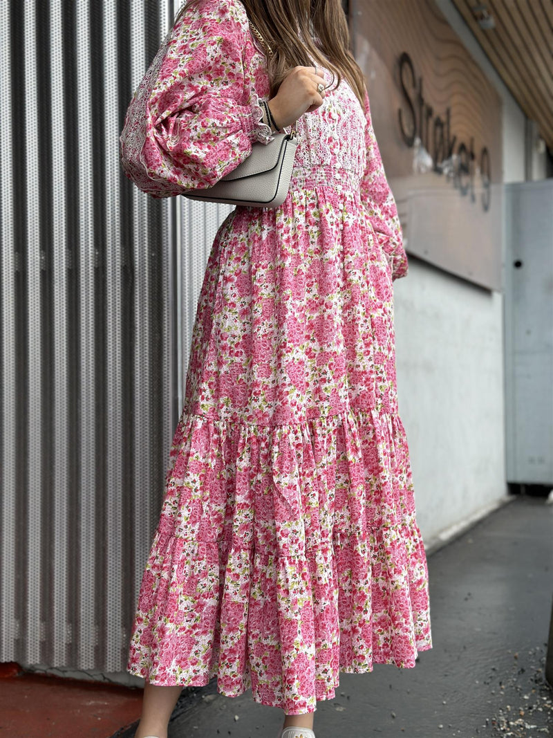 Cotton Slub Midi Dress, Summer Fields