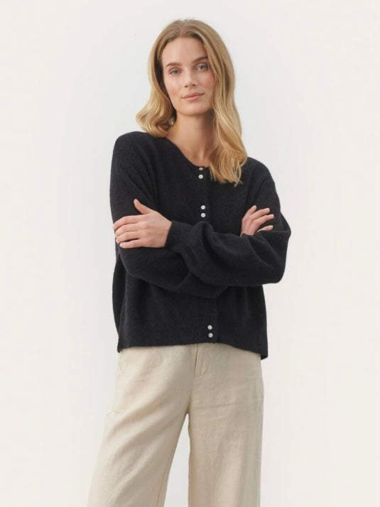 Ninell PW Cardigan, Black