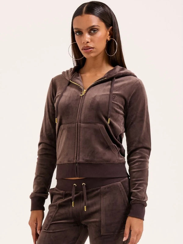 Robertson Gold Hoodie, Brown