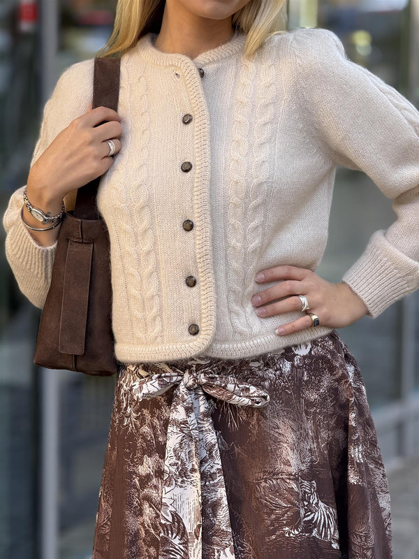 Edge Cardigan, Winter White