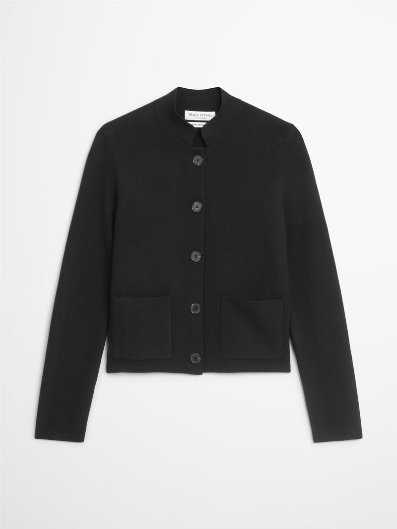 Cardigan, longsleeve, Black