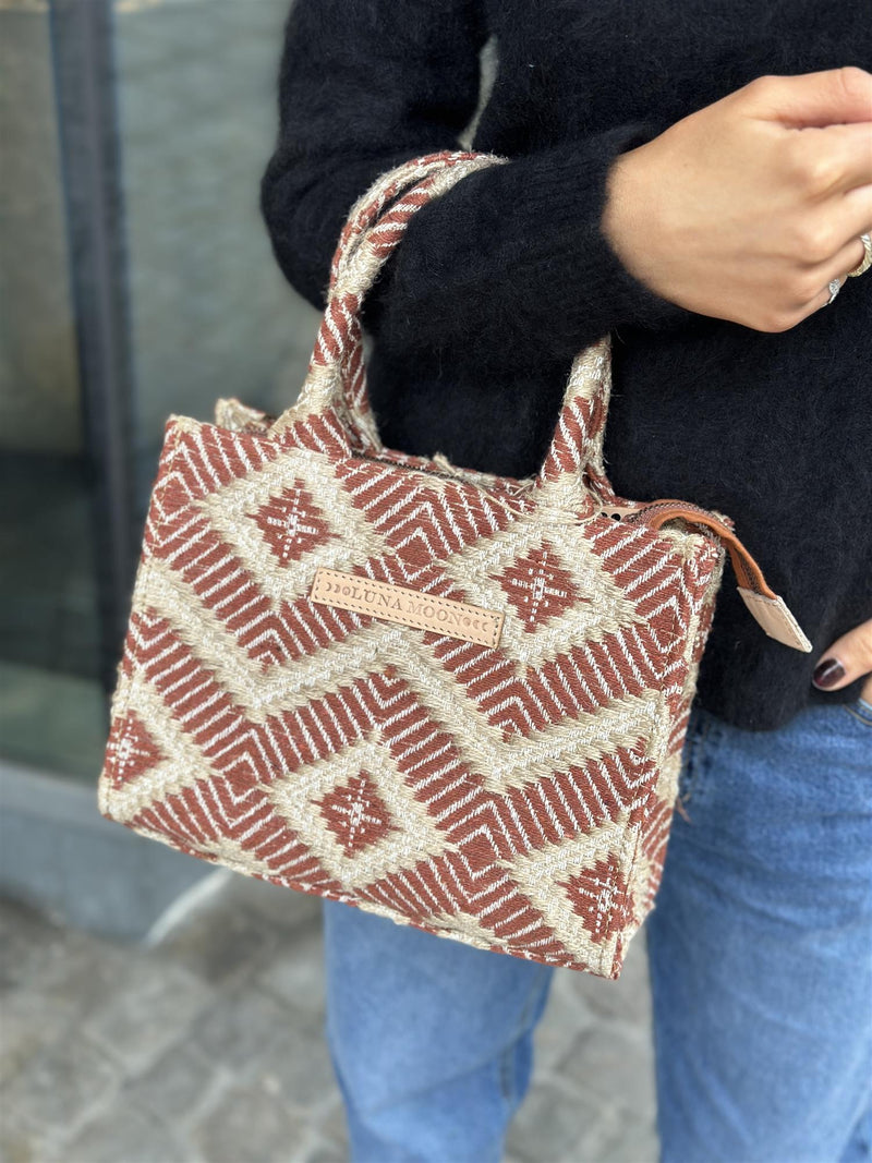 Small Tote - La Rambla, Orange