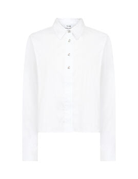 LR-ISLA SOLID 136, shirt, white