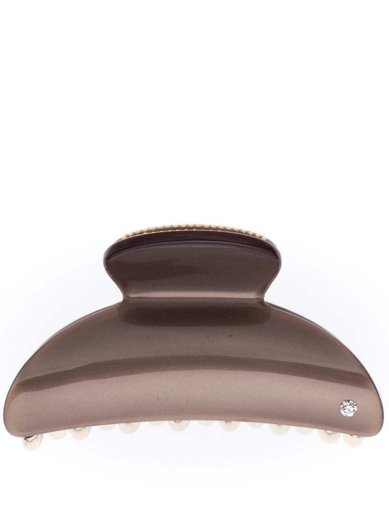 Hair Claw Large, Soft Brown