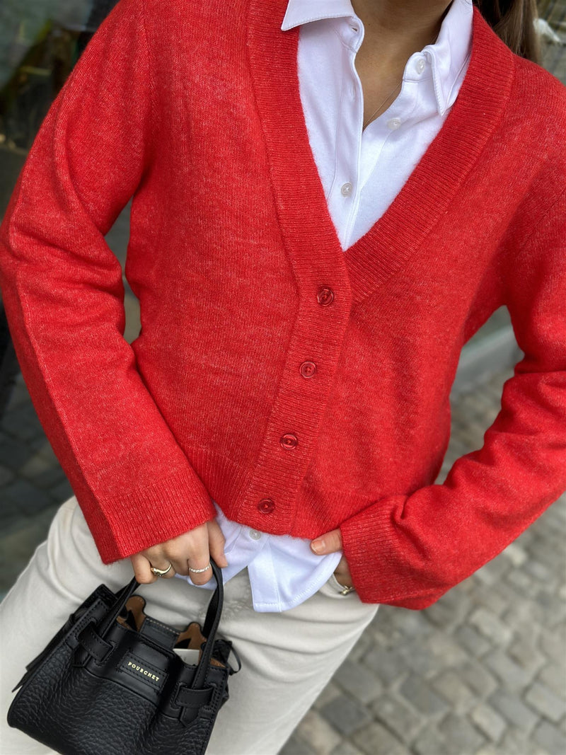 Watts IW Cardigan, Scarlet