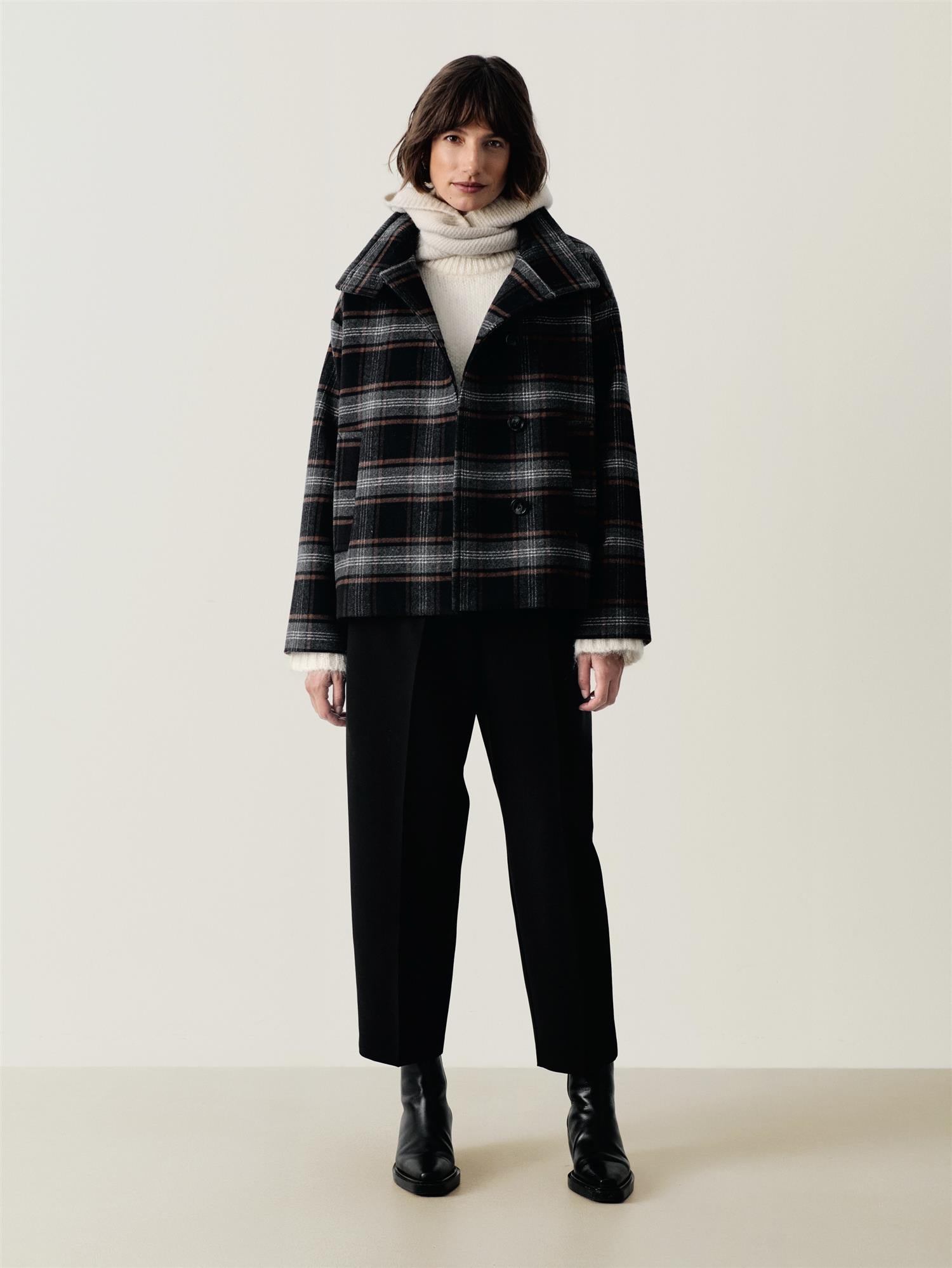 Celly PW OTW, Dark Navy Check