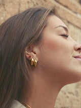 Sarah - Red Heart Stud Earring