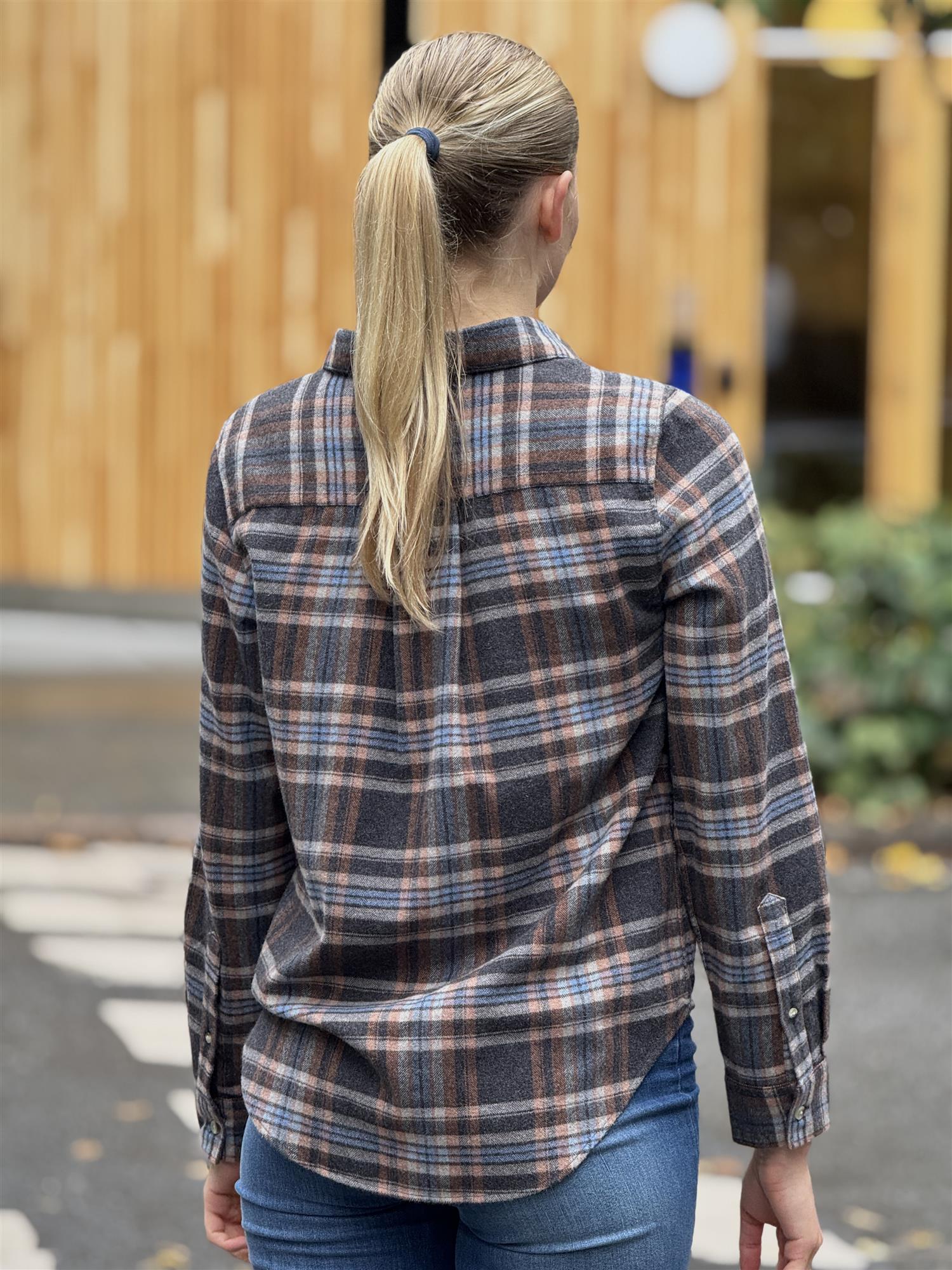 Arc Muted Tartan, Dark Grey