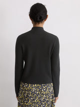 Cardigan, longsleeve, Black