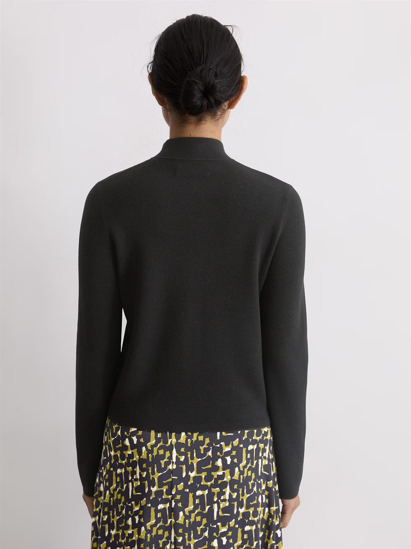 Cardigan, longsleeve, Black