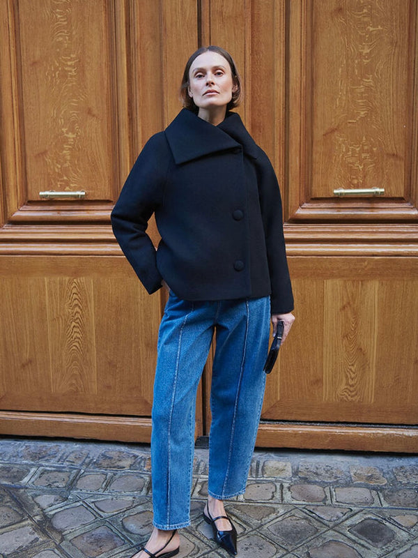 Perry IW Short Coat R, Black