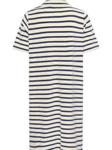 Rositta PW Dress, White/Blue