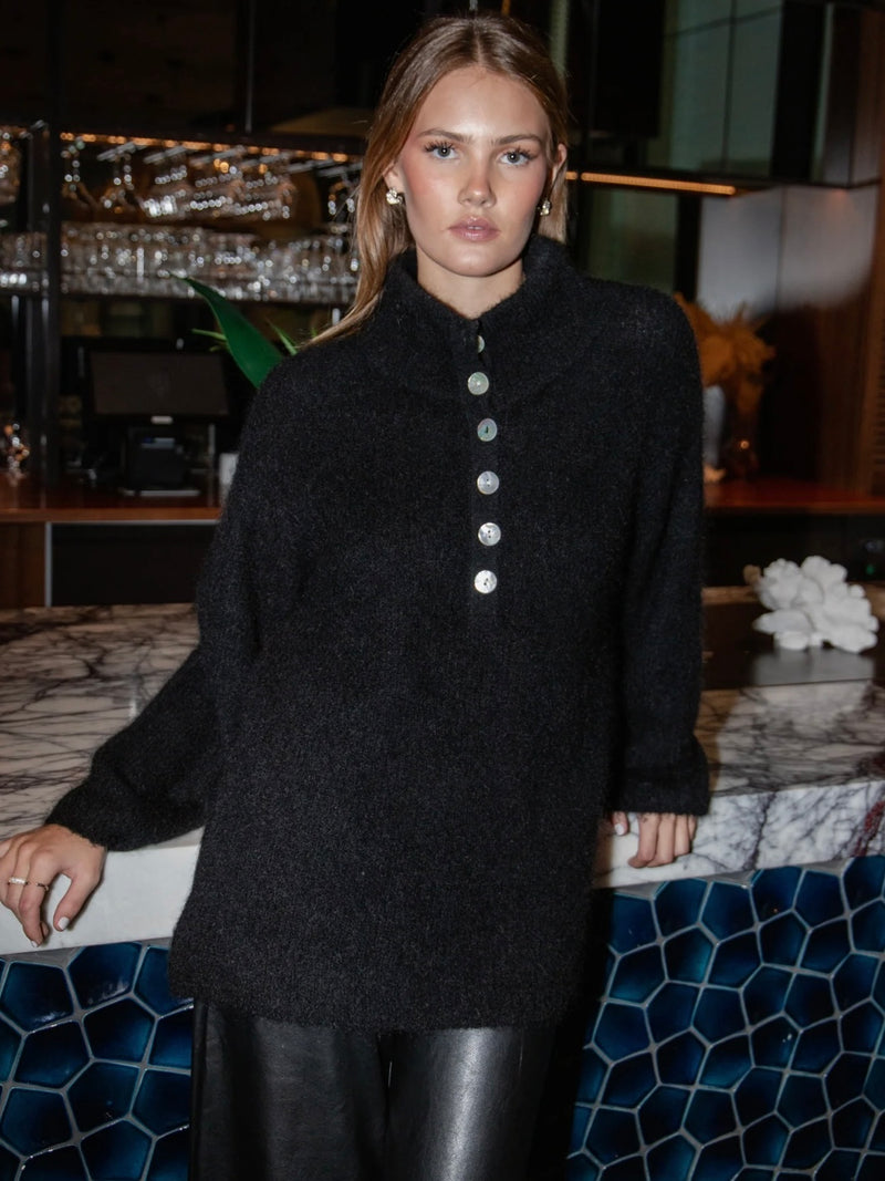 Enea Sweater, Black