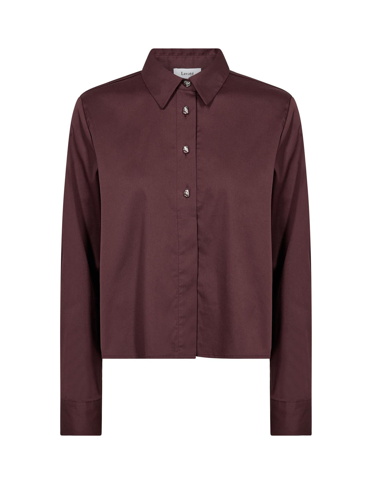 Bettina 136, Shirt, Burgunder