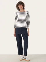 Nela PW TS, Navy/White