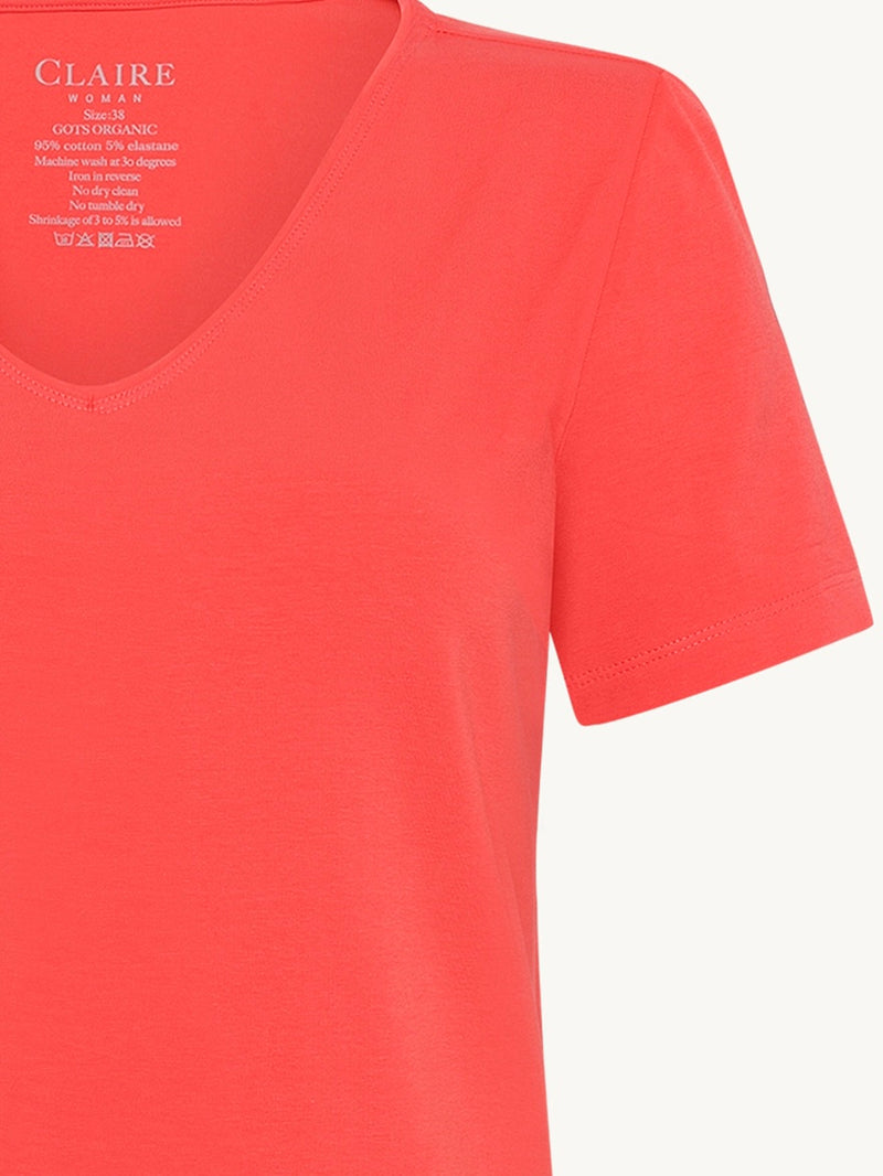 Aida - T- shirt, Sweet Red