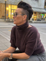 PAULA Scarf, Red Wine Melange