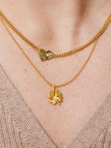 Necklace Organic Clover, Gull