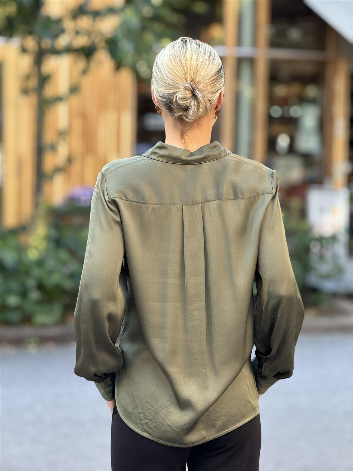 Rhona shirt, Green