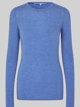 Matima O-Neck Tee, Blue