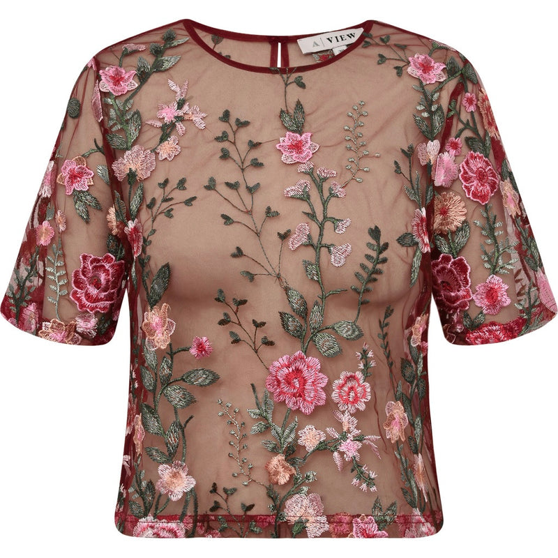 Fuschia blouse
