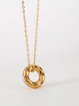 Odelia - Crystal Donut Necklace