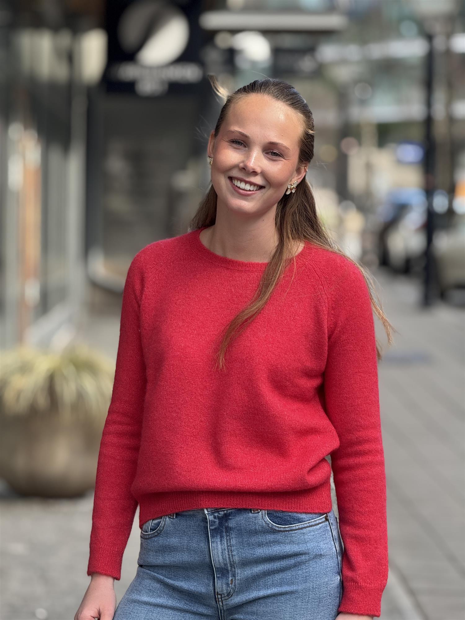 Fiona Pullover, Ruby Pink