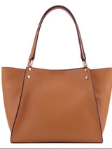 Hebdo, Small Tote, Camel
