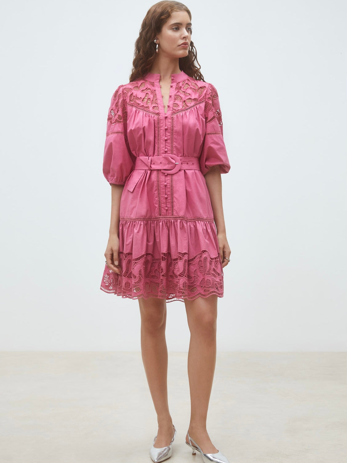 Caty Dress, Rose