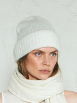 RHINE Beanie, Off White