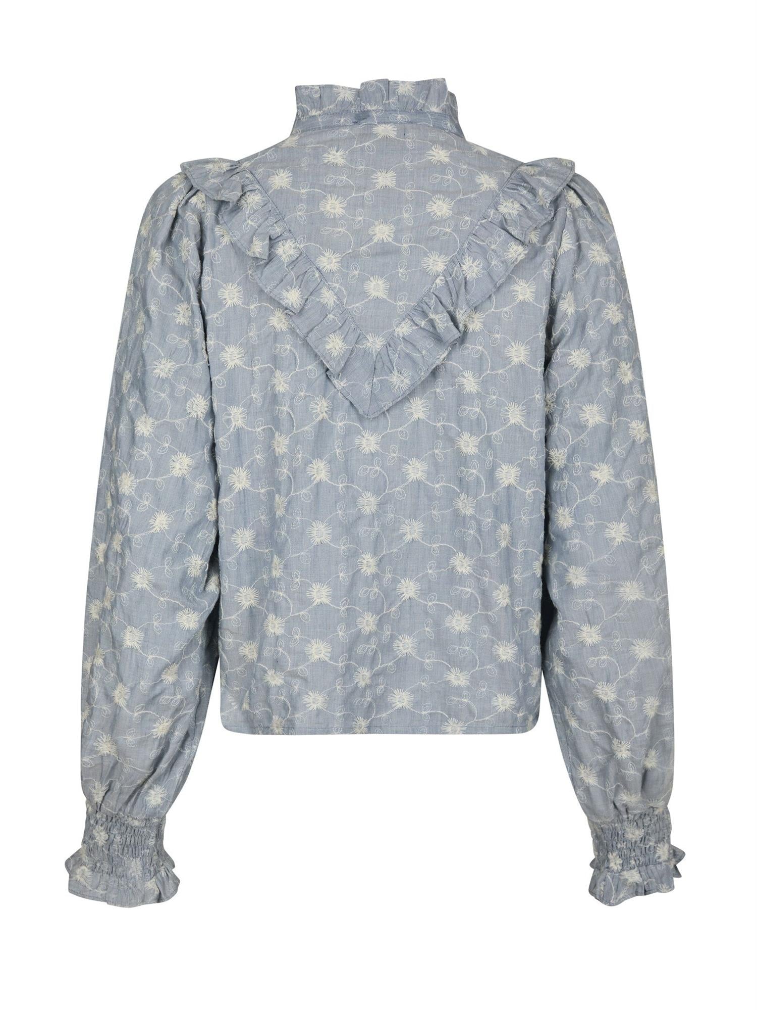 Degas Delicate Blouse Dusty Blue